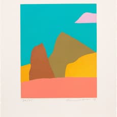 Etel Adnan, Californie (California) (2017) by Etel Adnan