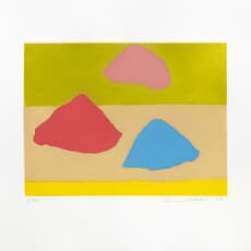 Etel Adnan, Islands (2018) by Etel Adnan