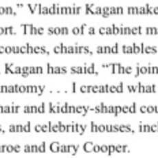 Vladimir Kagan