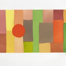 Etel Adnan, Journey (2018) by Etel Adnan
