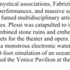 Fabrizio Plessi
