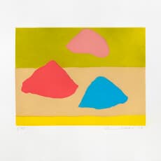 Etel Adnan, Islands (2018) by Etel Adnan
