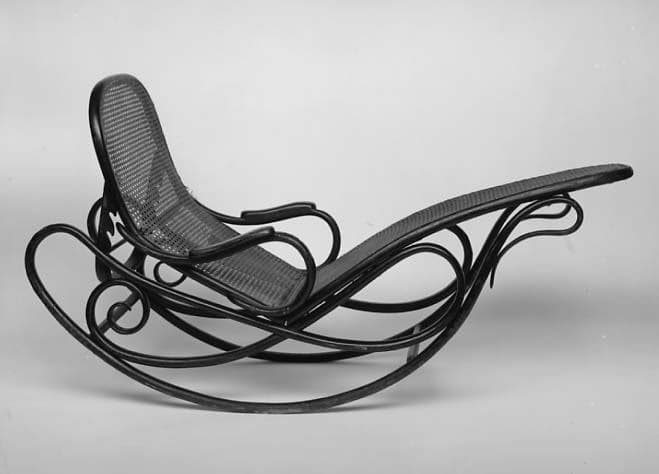 "Schankelsofa" (Rocking Sofa) by Unknown Designer