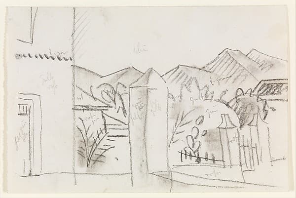 Tunisian View by August Macke